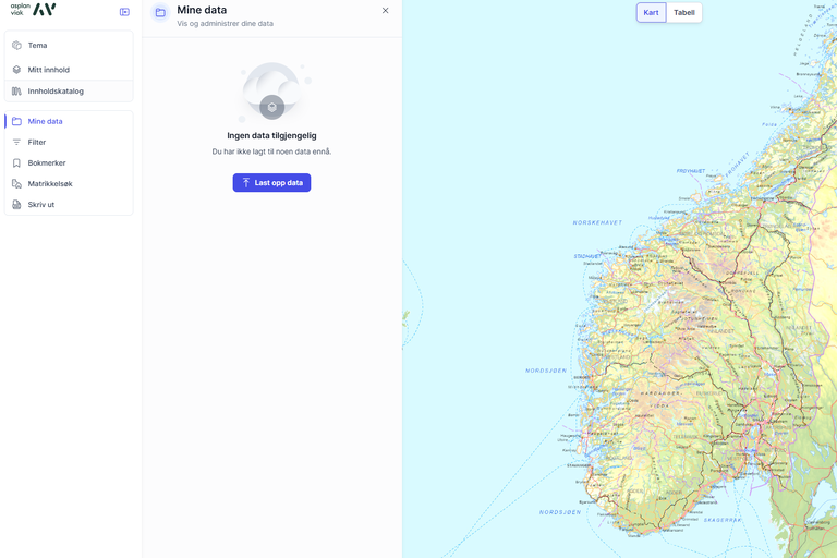 Last opp egne filer (Enkel)